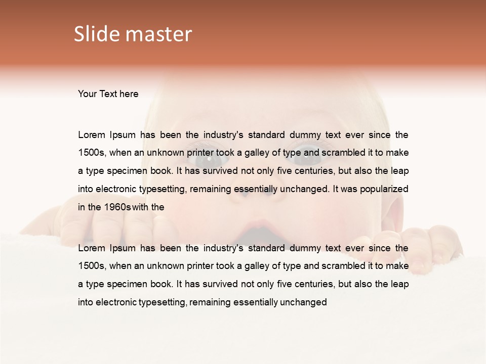 Cute Gorgeous Grip PowerPoint Template