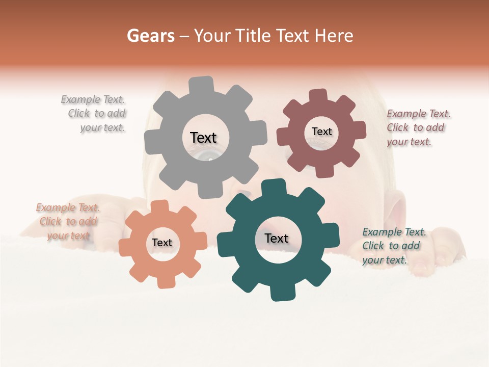 Cute Gorgeous Grip PowerPoint Template