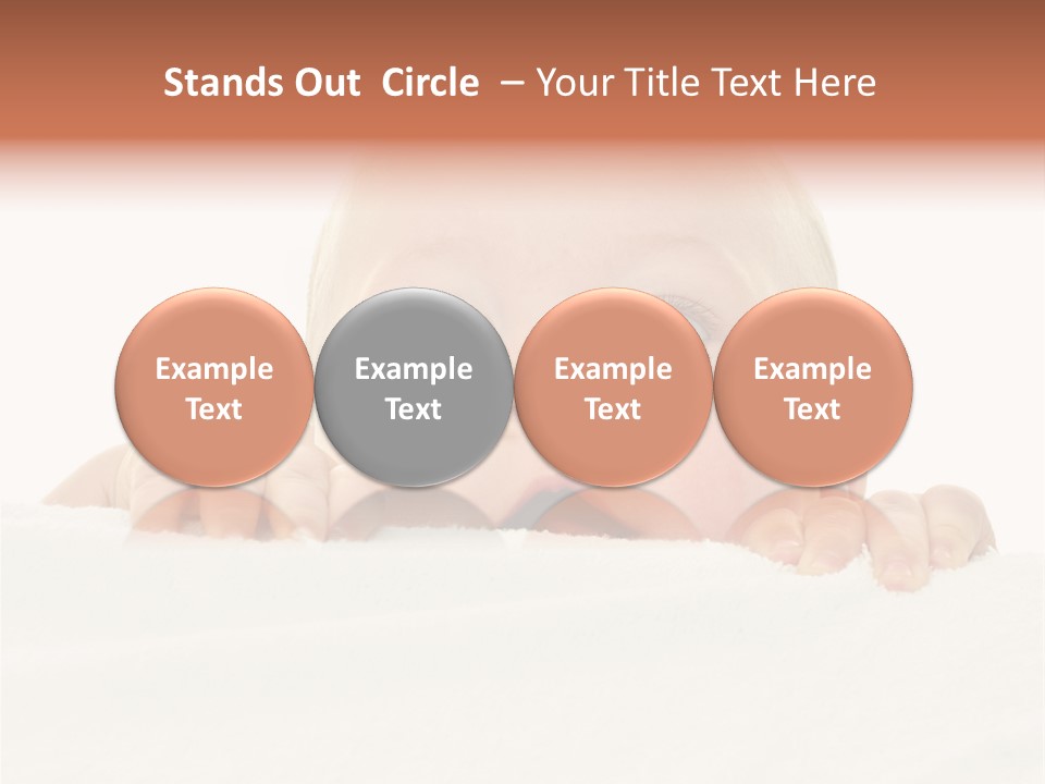 Cute Gorgeous Grip PowerPoint Template