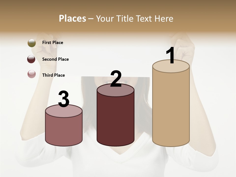 Copy Head Hands PowerPoint Template