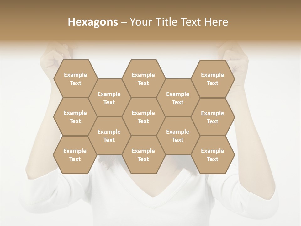 Copy Head Hands PowerPoint Template