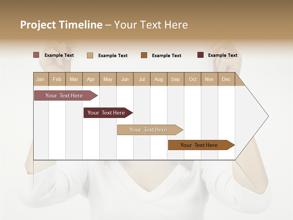 Copy Head Hands PowerPoint Template