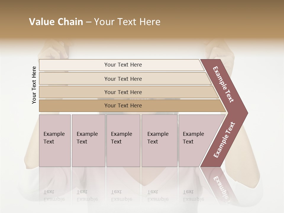 Copy Head Hands PowerPoint Template