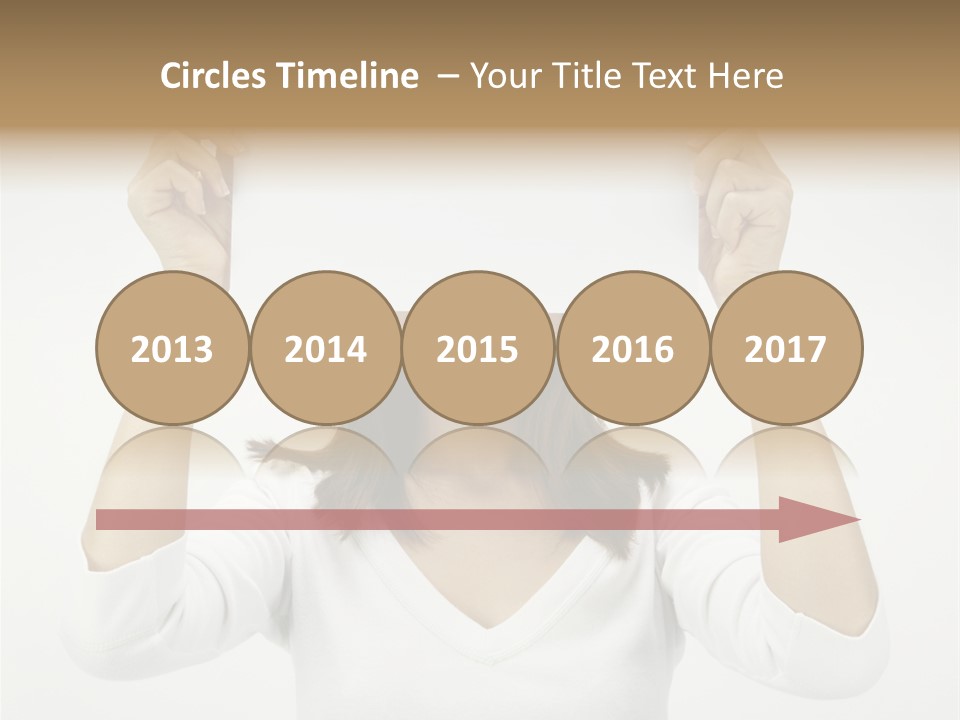 Copy Head Hands PowerPoint Template