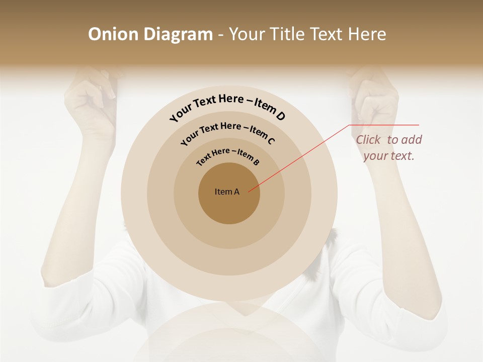 Copy Head Hands PowerPoint Template