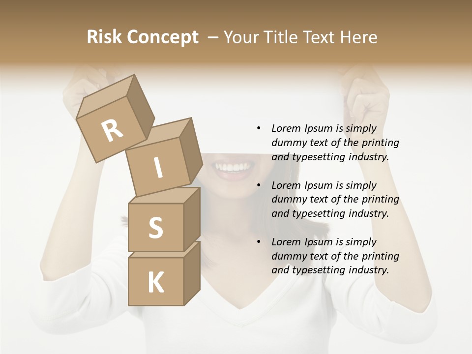 Copy Head Hands PowerPoint Template