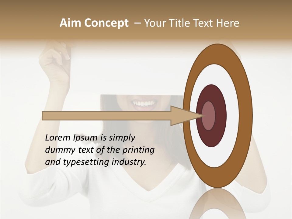 Copy Head Hands PowerPoint Template