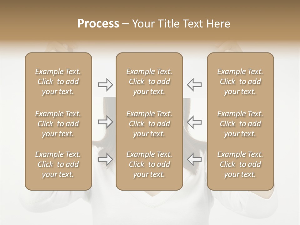 Copy Head Hands PowerPoint Template