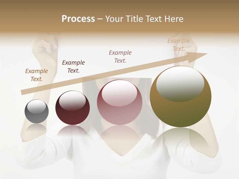 Copy Head Hands PowerPoint Template