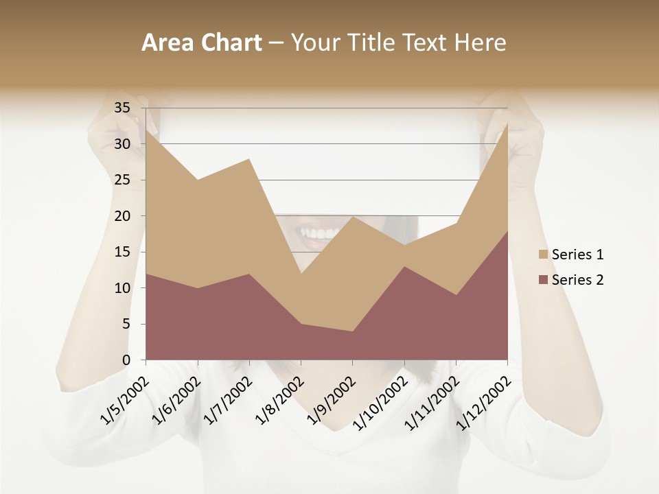 Copy Head Hands PowerPoint Template