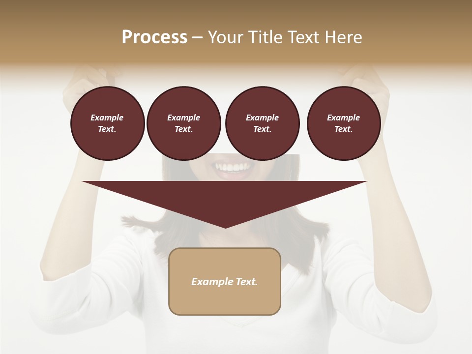 Copy Head Hands PowerPoint Template