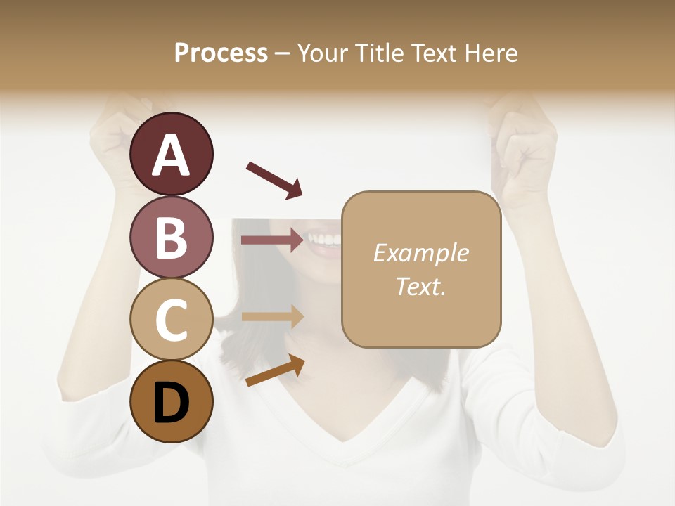 Copy Head Hands PowerPoint Template