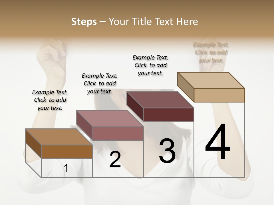 Copy Head Hands PowerPoint Template