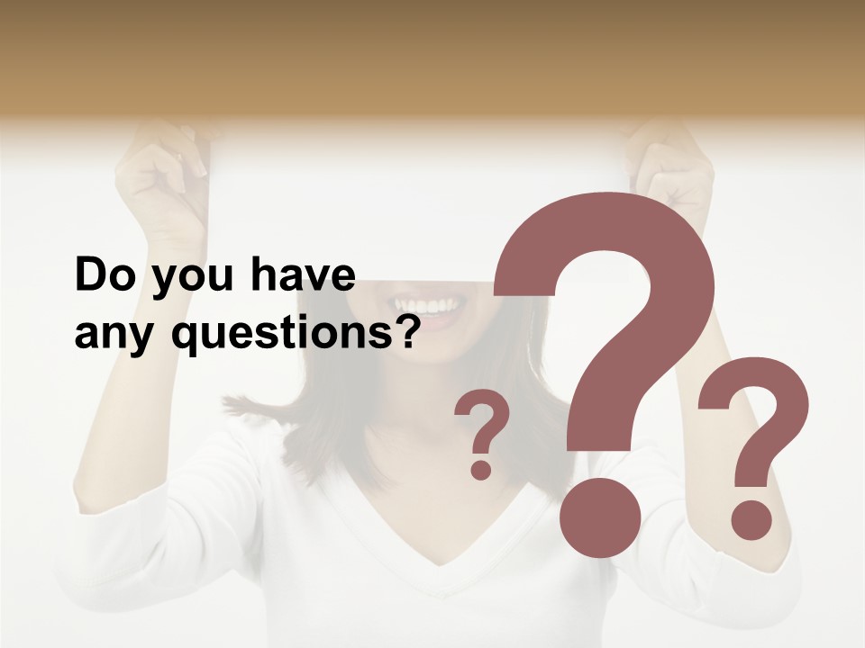 Copy Head Hands PowerPoint Template