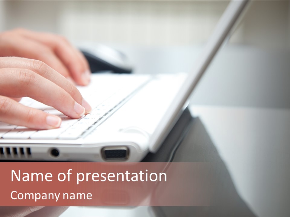 Communication Write Detail PowerPoint Template