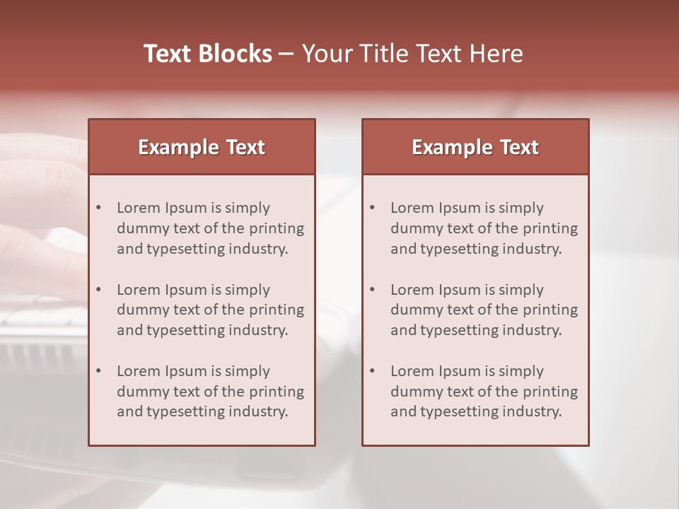 Communication Write Detail PowerPoint Template