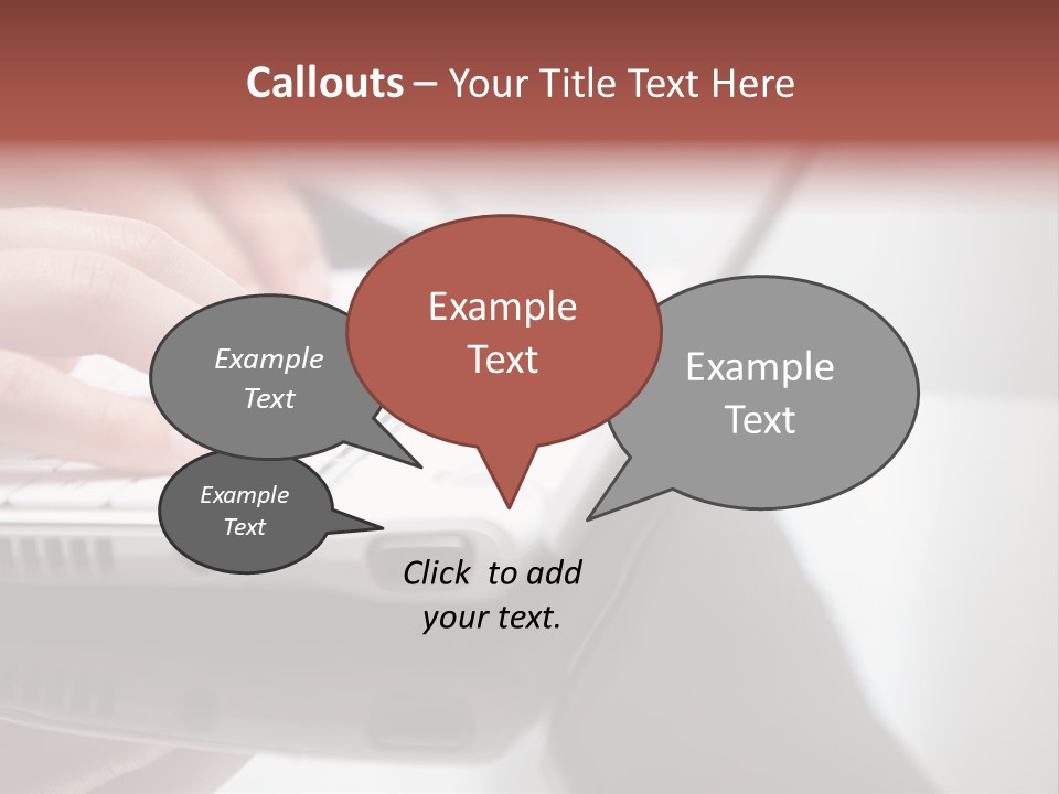 Communication Write Detail PowerPoint Template