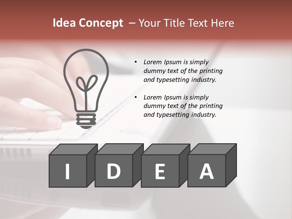 Communication Write Detail PowerPoint Template