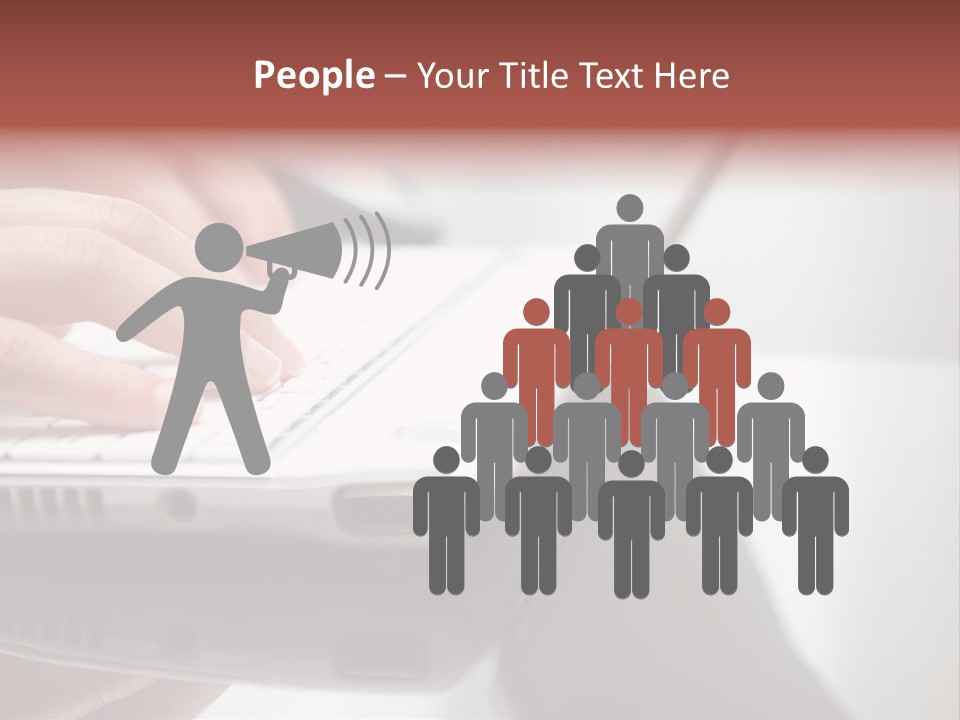 Communication Write Detail PowerPoint Template