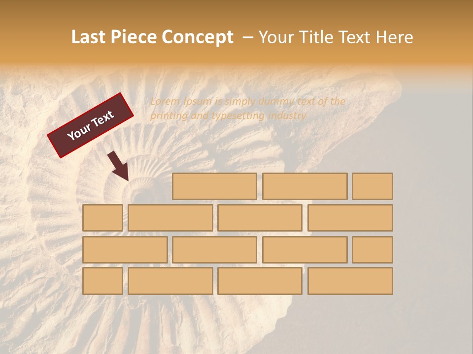 Closeup Paleontology Skeleton PowerPoint Template