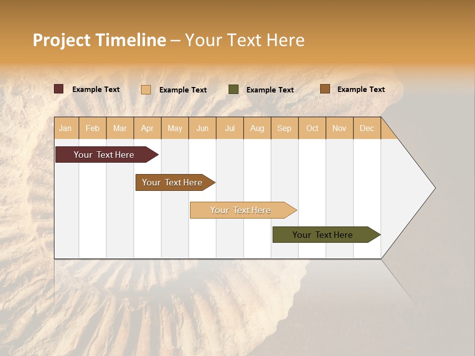 Closeup Paleontology Skeleton PowerPoint Template