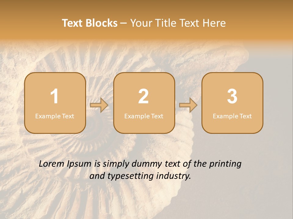 Closeup Paleontology Skeleton PowerPoint Template
