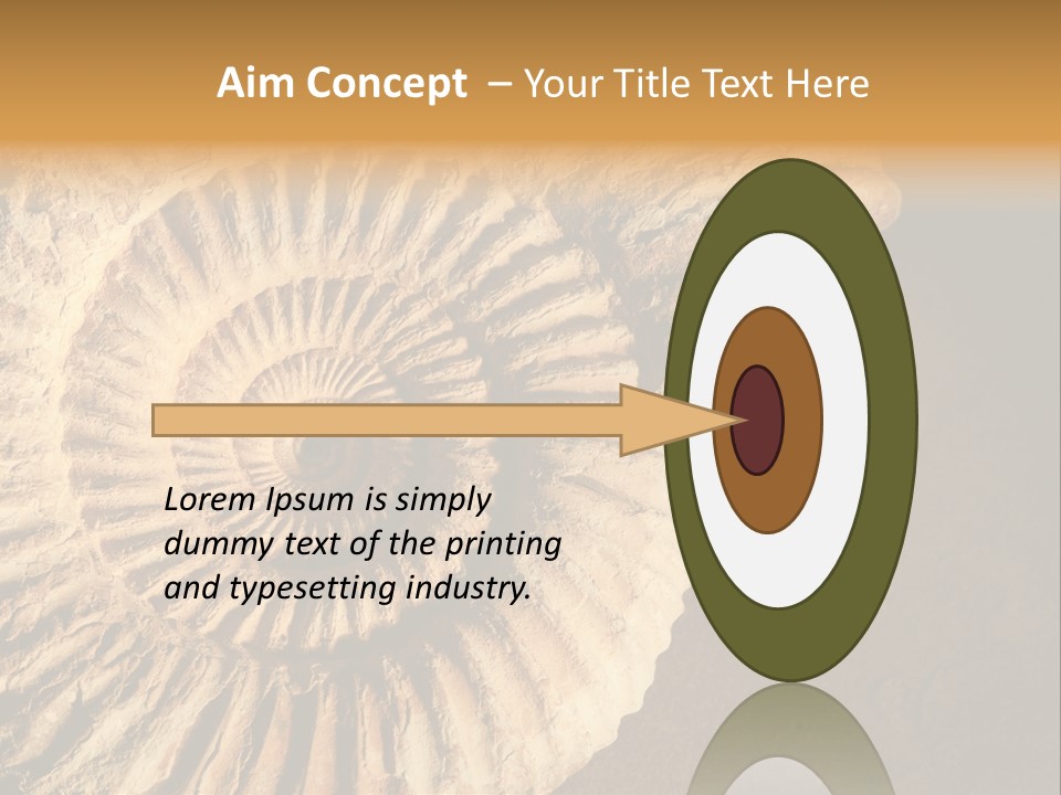 Closeup Paleontology Skeleton PowerPoint Template