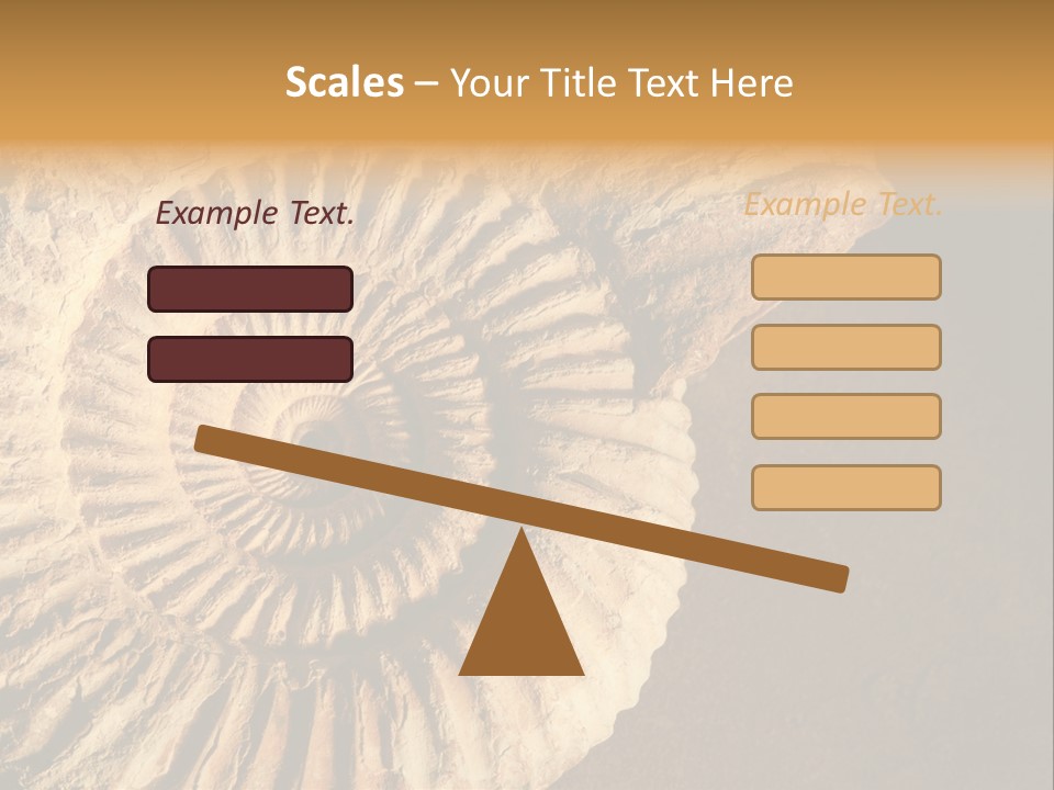 Closeup Paleontology Skeleton PowerPoint Template