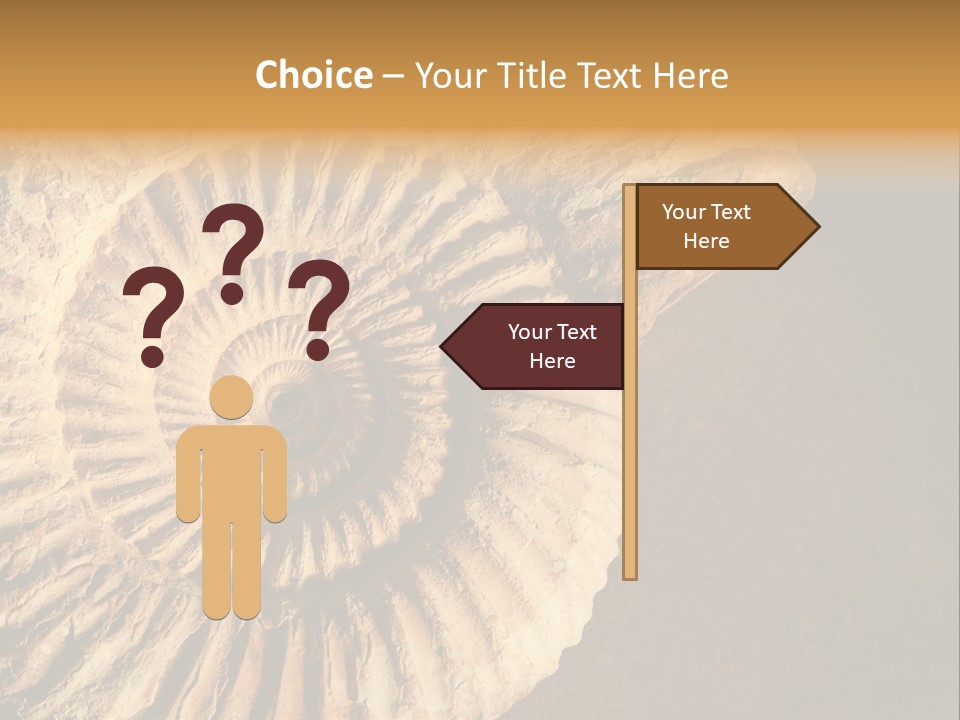 Closeup Paleontology Skeleton PowerPoint Template