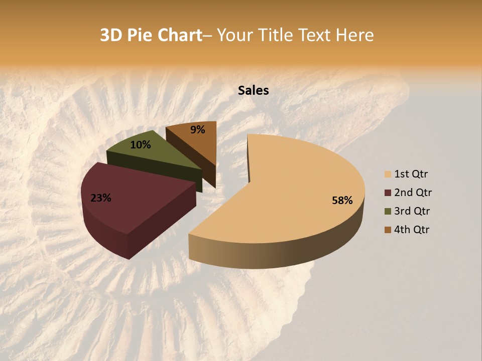 Closeup Paleontology Skeleton PowerPoint Template
