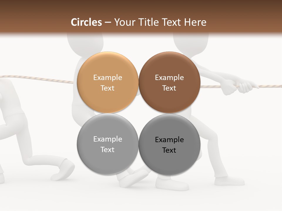 Abstract Art Team PowerPoint Template