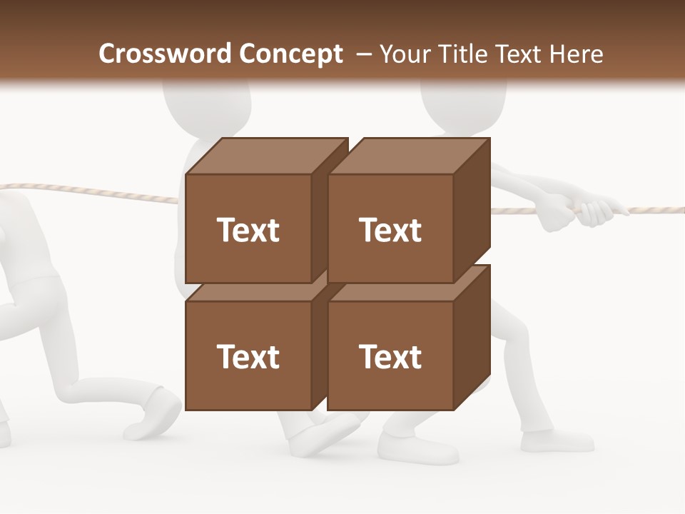 Abstract Art Team PowerPoint Template