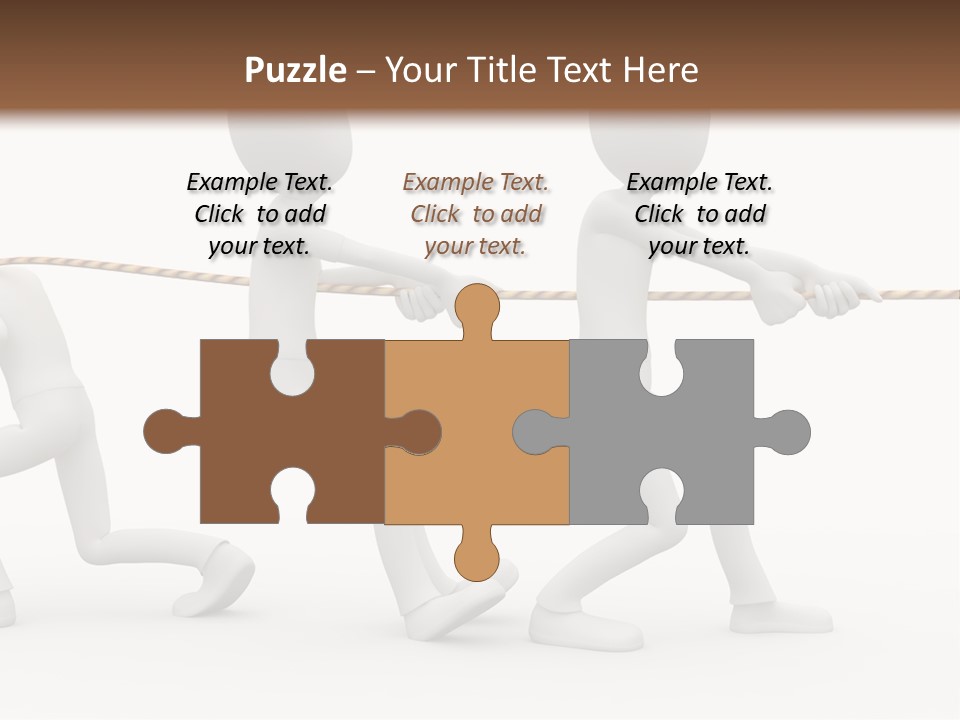 Abstract Art Team PowerPoint Template