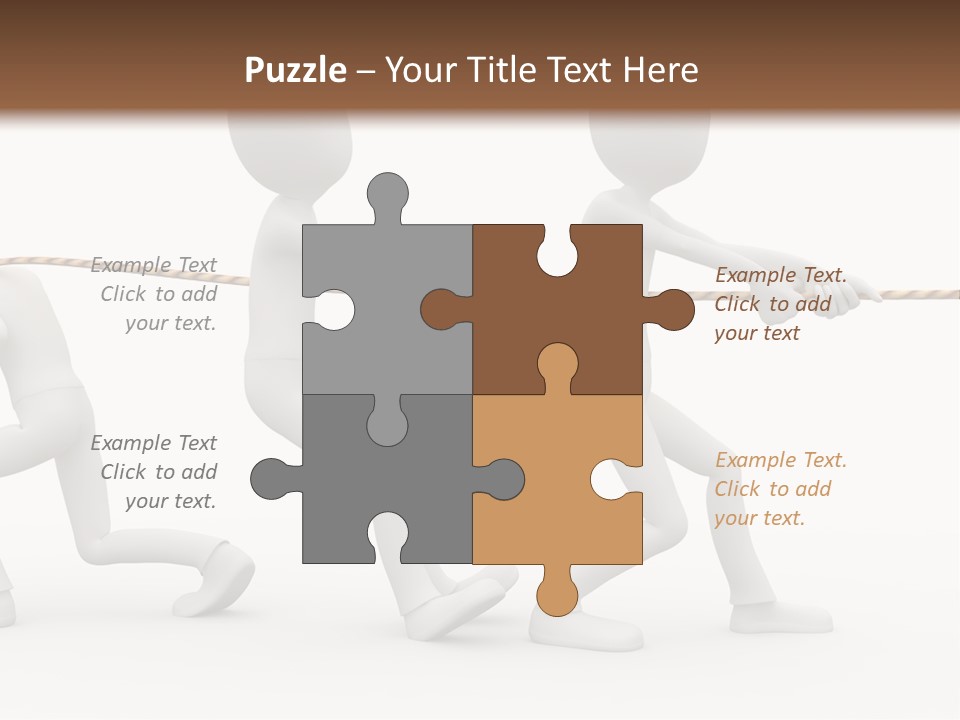 Abstract Art Team PowerPoint Template