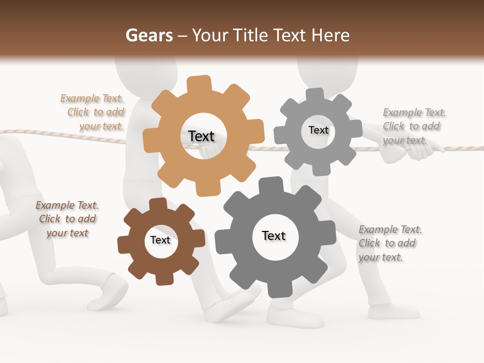 Abstract Art Team PowerPoint Template