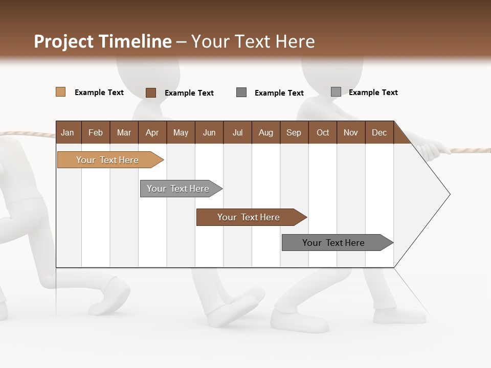 Abstract Art Team PowerPoint Template