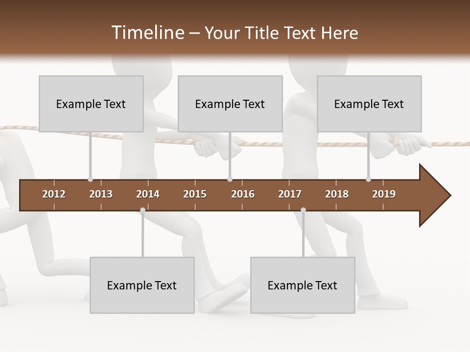 Abstract Art Team PowerPoint Template
