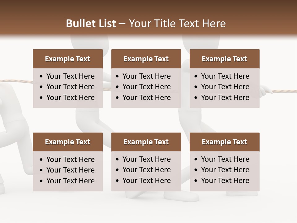 Abstract Art Team PowerPoint Template