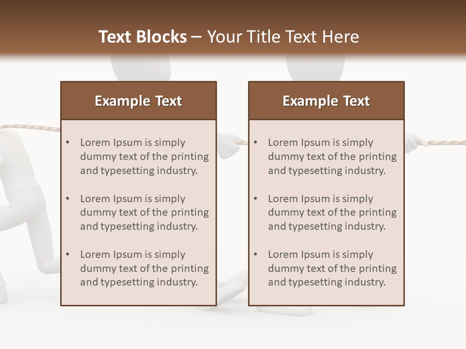 Abstract Art Team PowerPoint Template