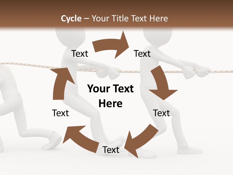 Abstract Art Team PowerPoint Template