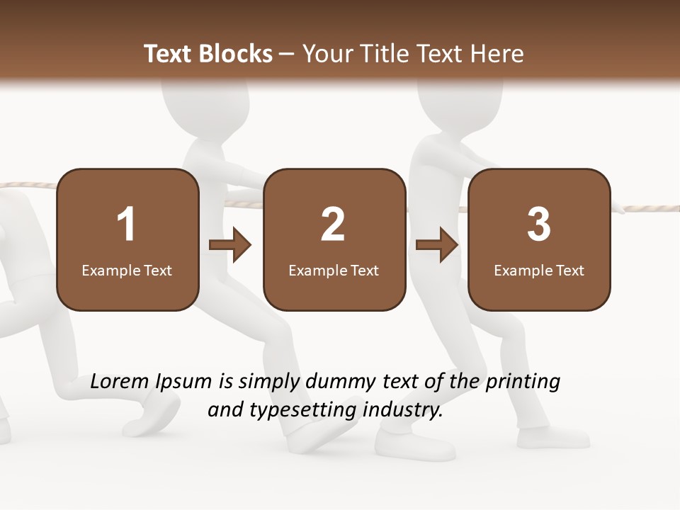 Abstract Art Team PowerPoint Template