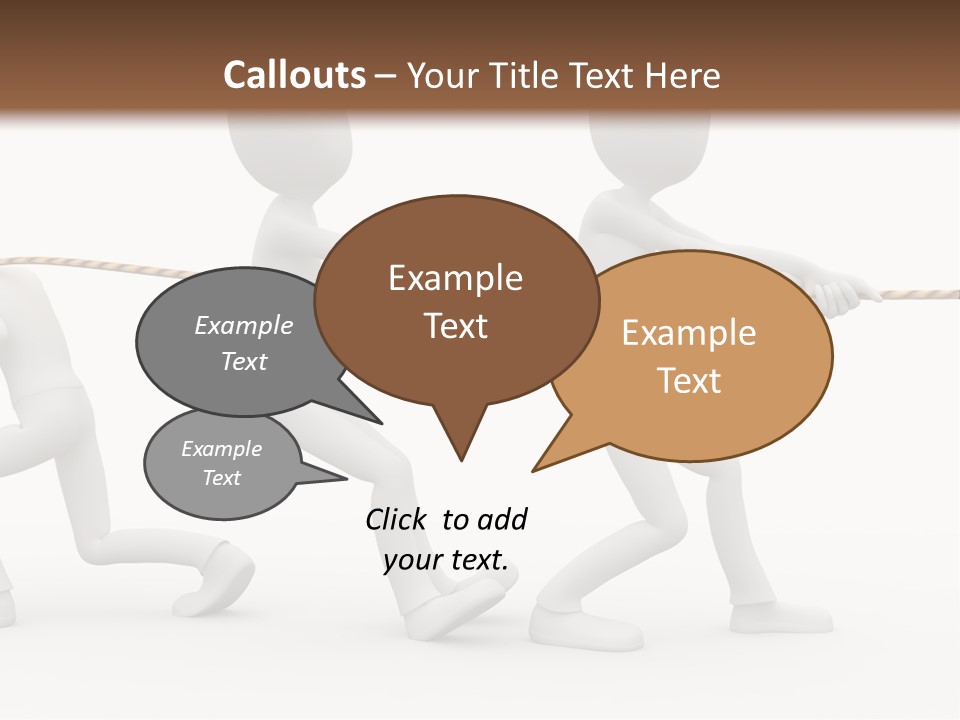 Abstract Art Team PowerPoint Template