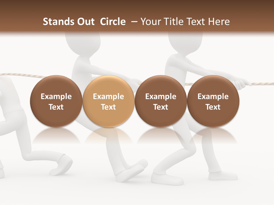 Abstract Art Team PowerPoint Template