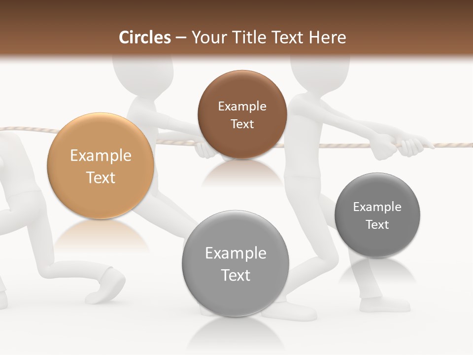 Abstract Art Team PowerPoint Template