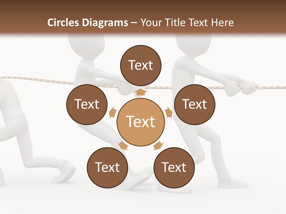 Abstract Art Team PowerPoint Template