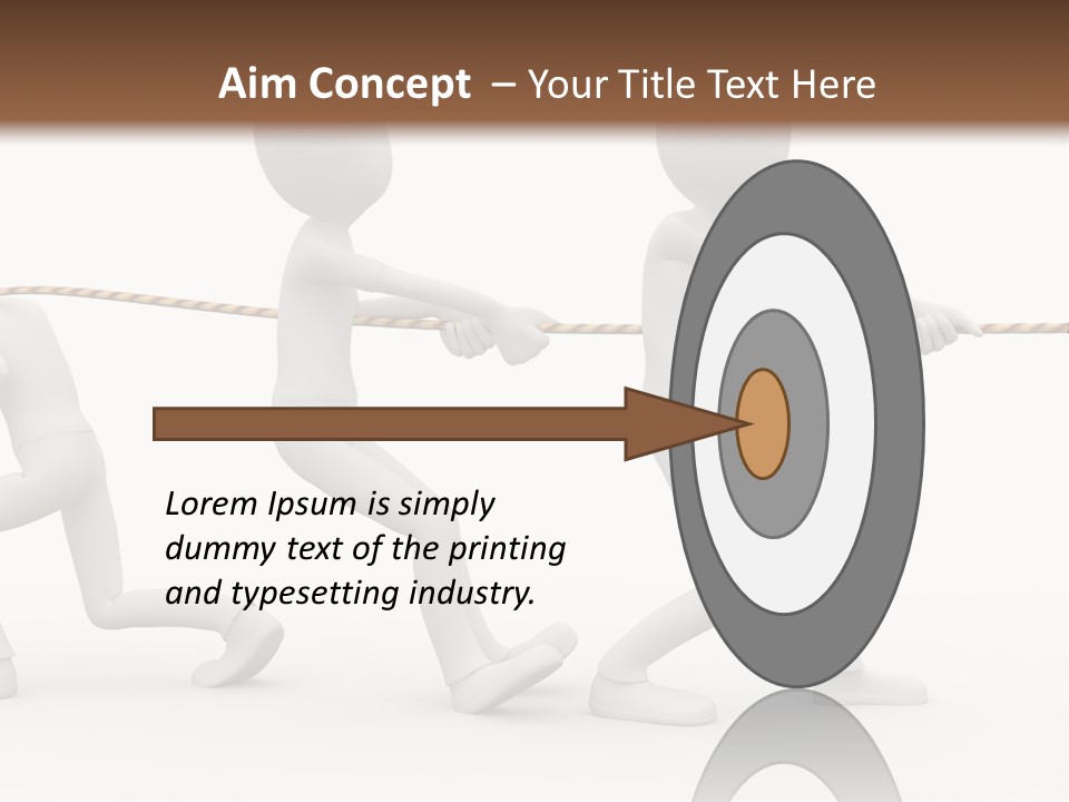 Abstract Art Team PowerPoint Template