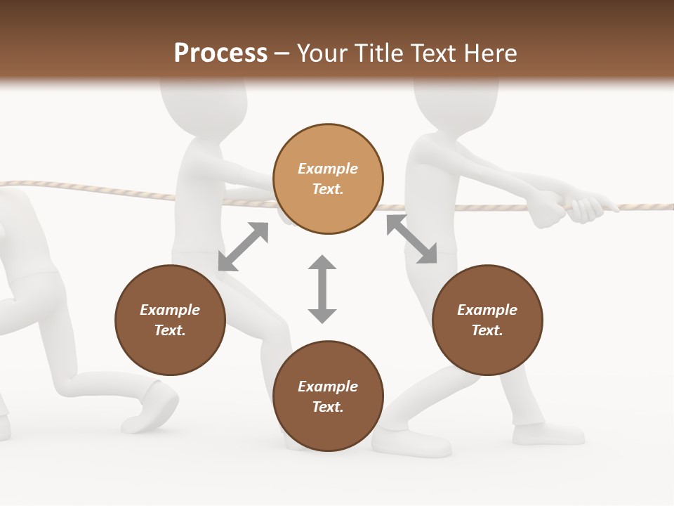 Abstract Art Team PowerPoint Template