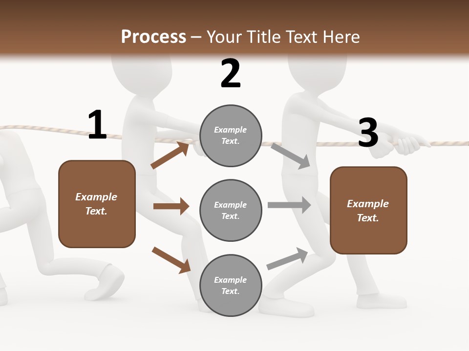 Abstract Art Team PowerPoint Template