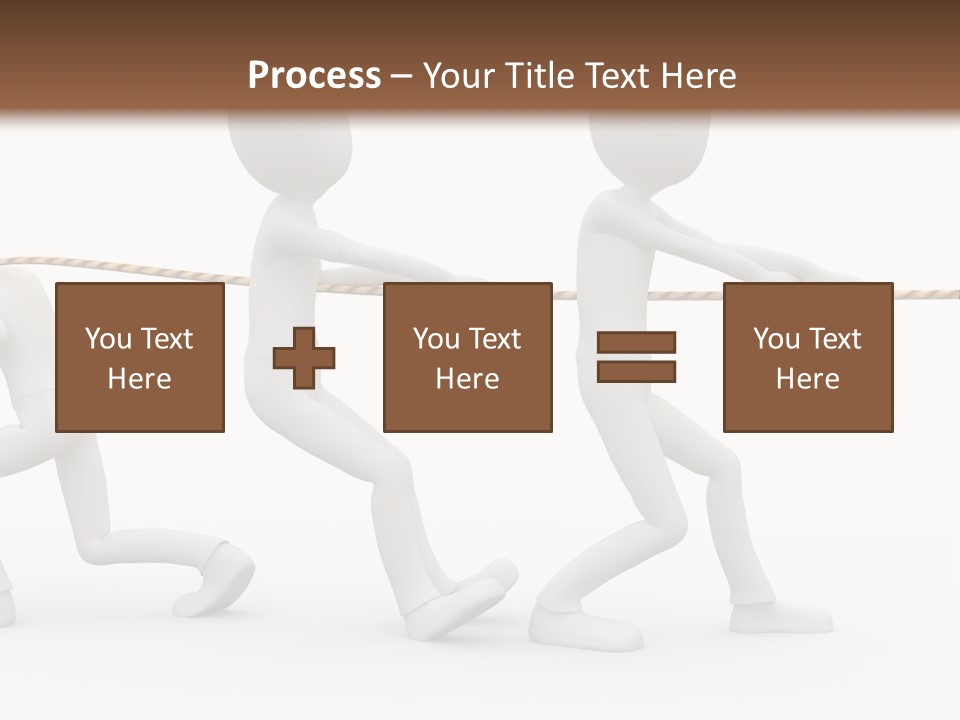 Abstract Art Team PowerPoint Template