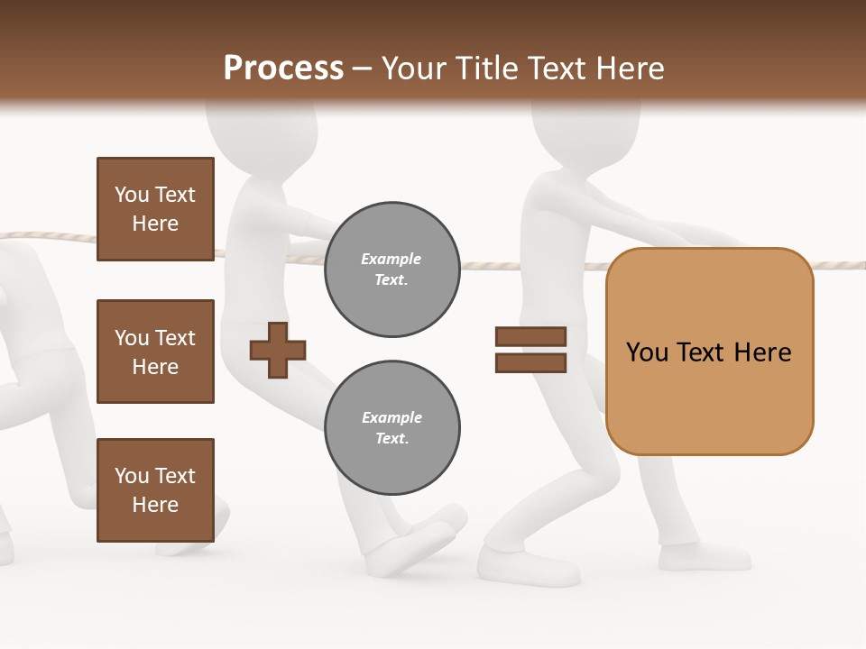 Abstract Art Team PowerPoint Template